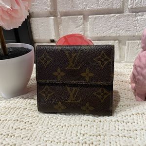Authentic LV Elise wallet monogram